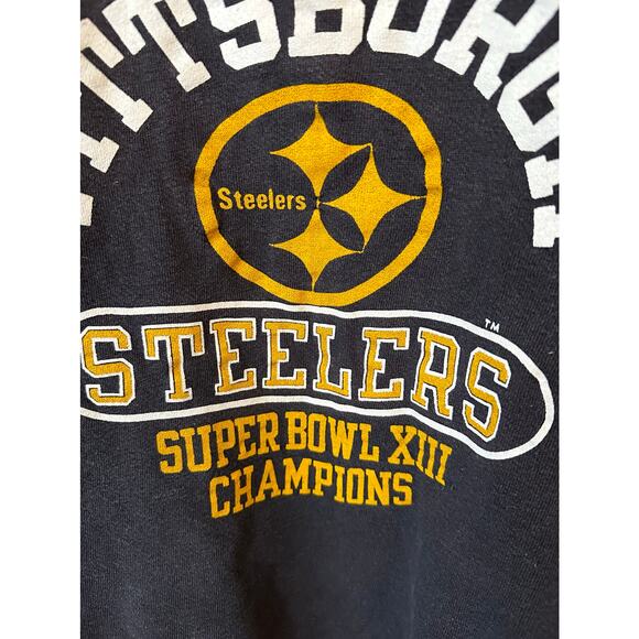 Vtg 1979 CHAMPION PITTSBURGH STEELERS SUPERBOWL XIII See Measurements - Picture 3 of 8